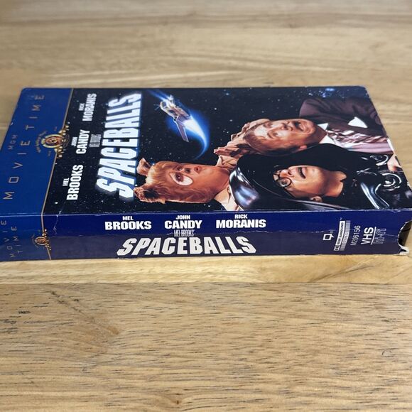 Spaceballs Vintage VHS - John Candy, Rick Moranis, Mel Brooks MGM Movie Time - Picture 5 of 7